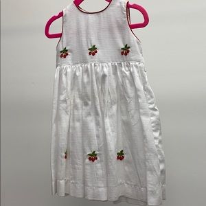 Precious Petite little girls Cherry dress